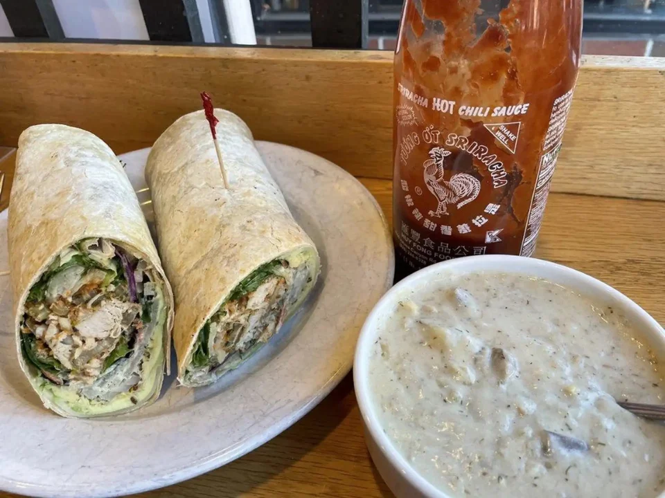 Crab Meat Corn Chowder - Creamy corn chowder with real crab meat